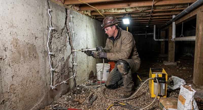 Basement Foundation Repair in Wheat Ridge, CO