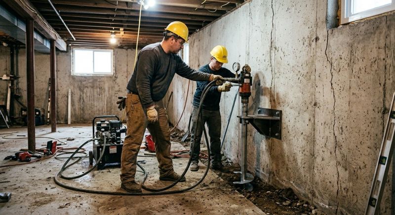 Basement Stabilization in Golden, CO