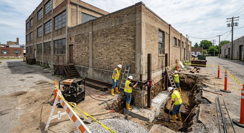 Building Foundation Repair in Aurora, CO