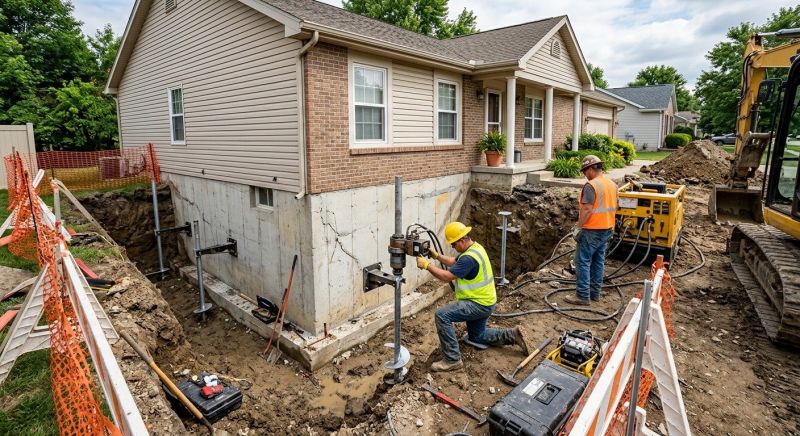 Building Foundation Repair in Lafayette, CO