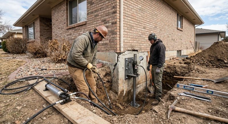 Building Foundation Repair in Nederland, CO