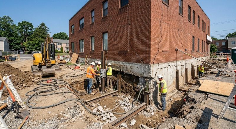 Building Foundation Repair in Nederland, CO