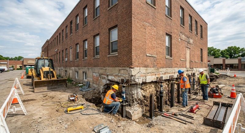 Commercial Foundation Repair in Golden, CO