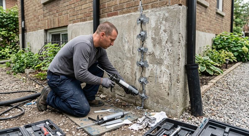 Cracked Basement Floor Repair in Golden, CO