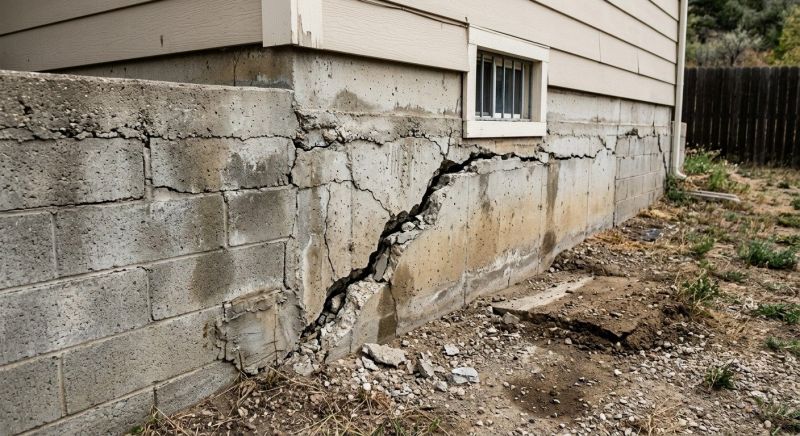 Cracked Foundation Repair in Arapahoe County, CO