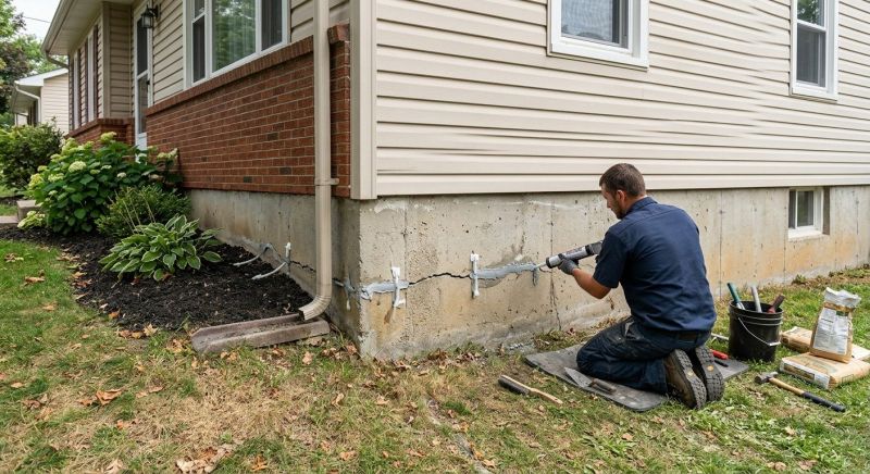 Cracked Foundation Repair in Arvada, CO