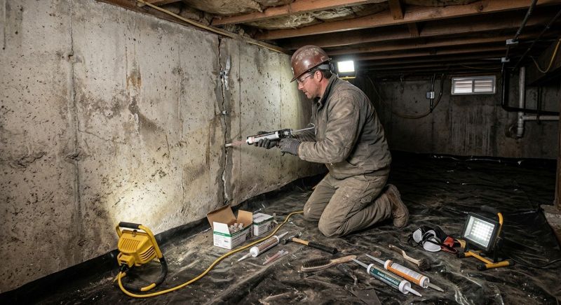 Cracked Foundation Repair in Aurora, CO