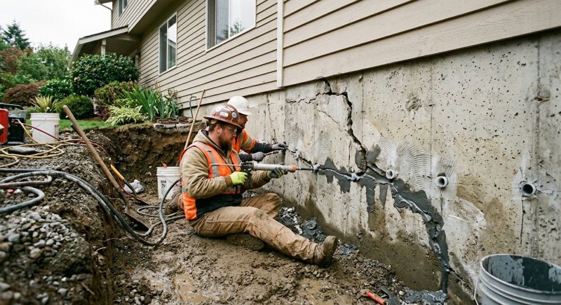 Cracked Foundation Repair in Broomfield, CO