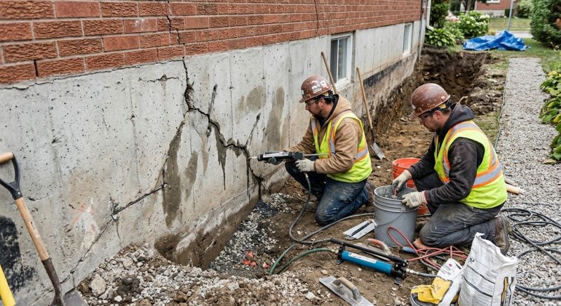 Cracked Foundation Repair in Lafayette, CO