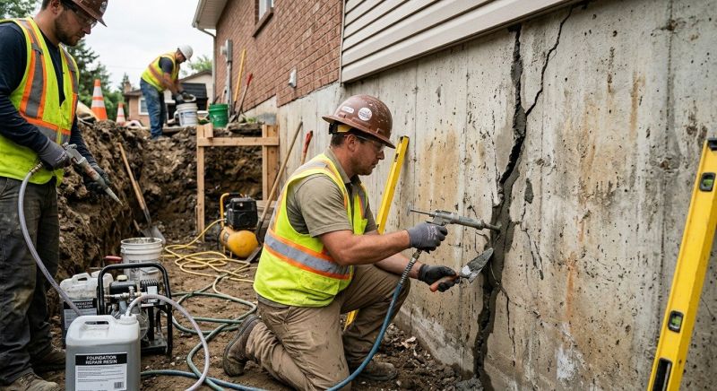 Cracked Foundation Repair in Morrison, CO