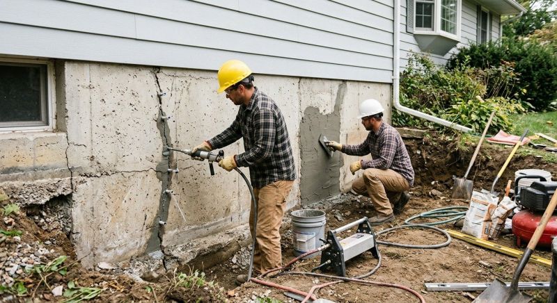 Cracked Foundation Repair in Wheat Ridge, CO
