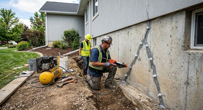 Exterior Foundation Repair in Golden, CO