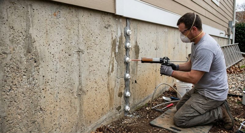 Foundation Crack Sealing in Golden, CO