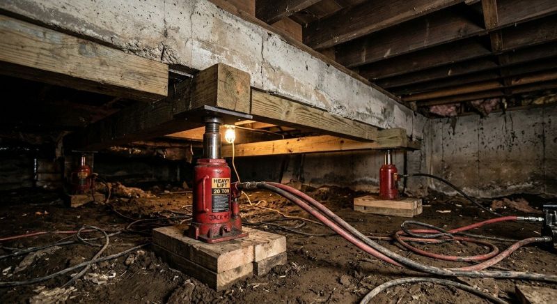Foundation Jacking in Adams County, CO