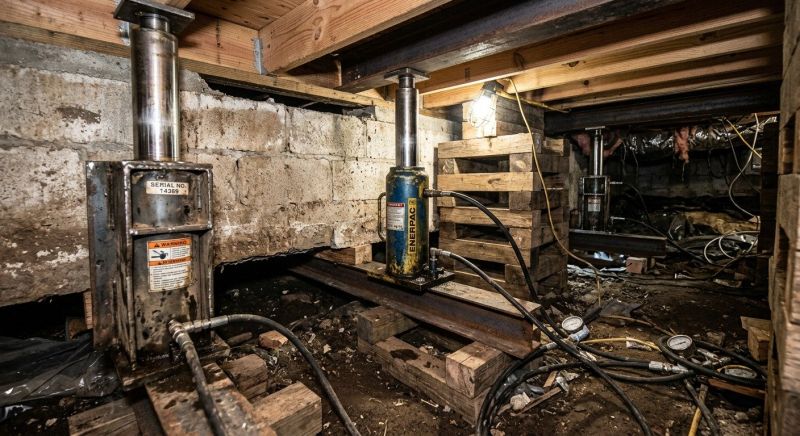 Foundation Jacking in Arvada, CO
