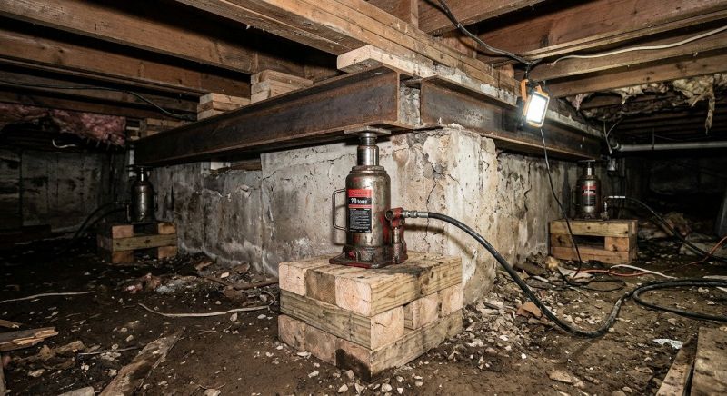 Foundation Jacking in Boulder, CO