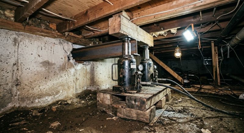 Foundation Jacking in Broomfield, CO
