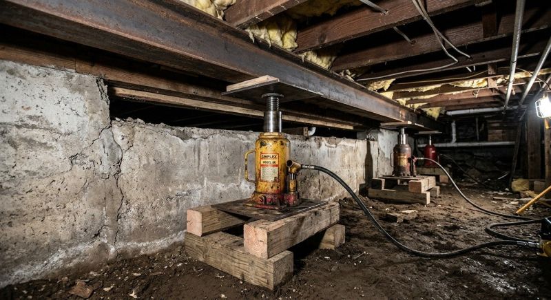 Foundation Jacking in Denver County, CO