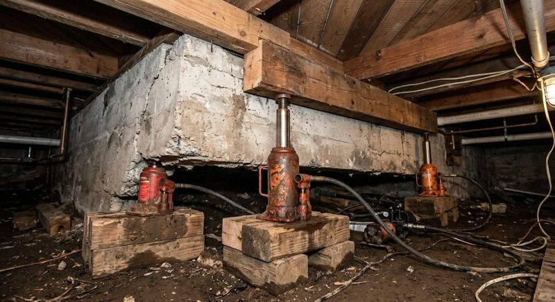 Foundation Jacking in Douglas County, CO