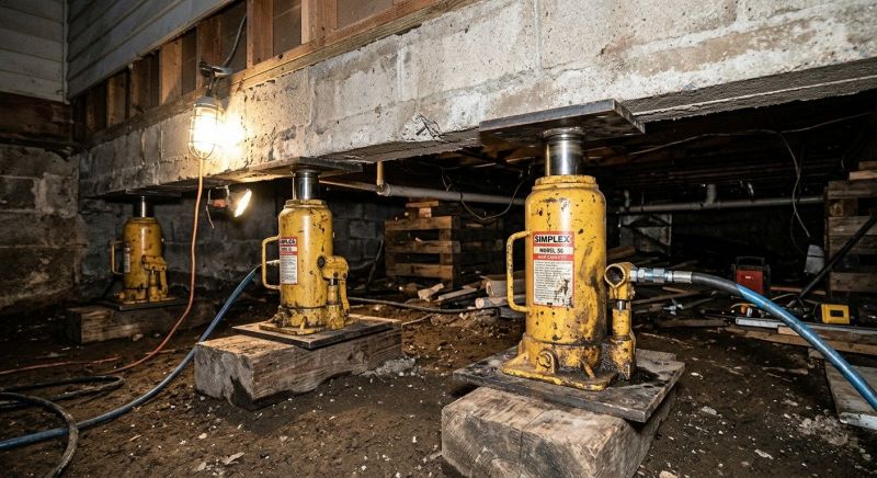 Foundation Jacking in Lafayette, CO
