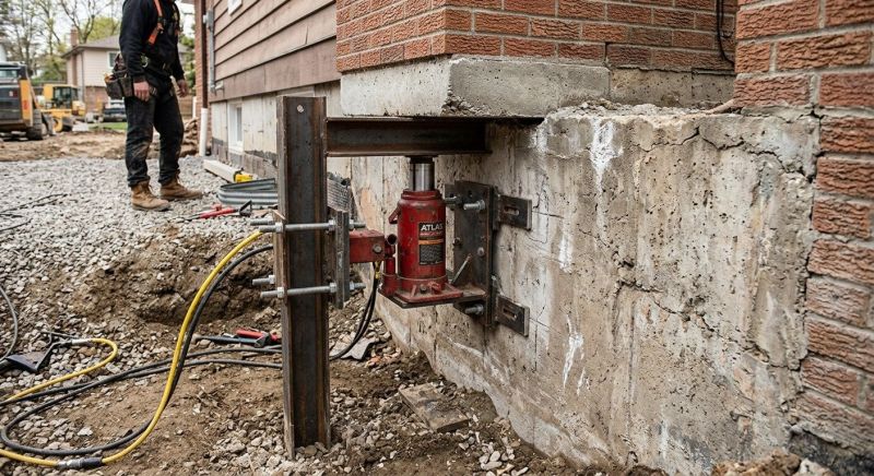 Foundation Jacking in Louisville, CO