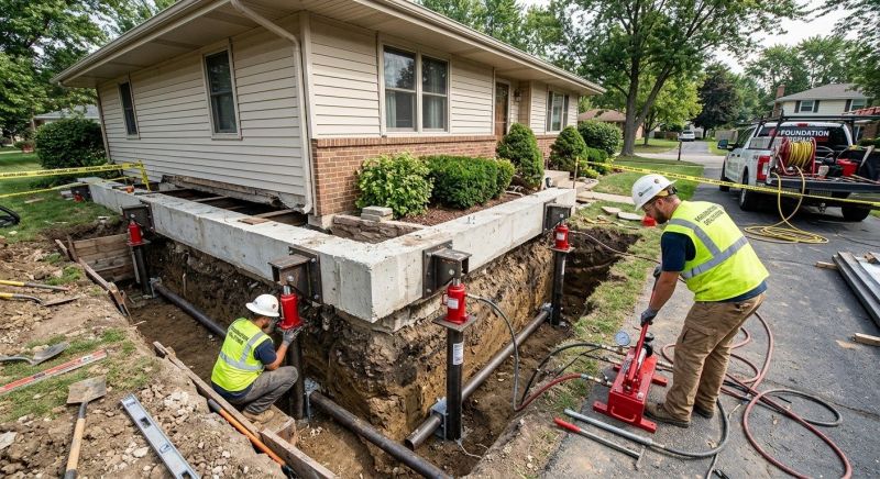 Foundation Jacking in Morrison, CO