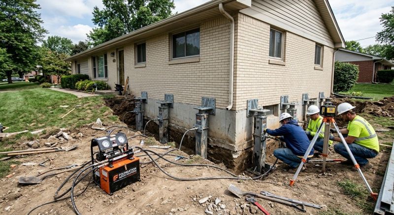 Foundation Pier Leveling in Golden, CO