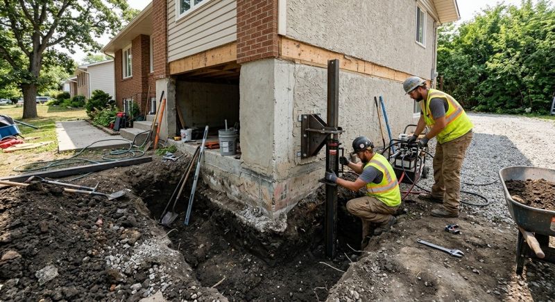 Foundation Pier Repair in Golden, CO