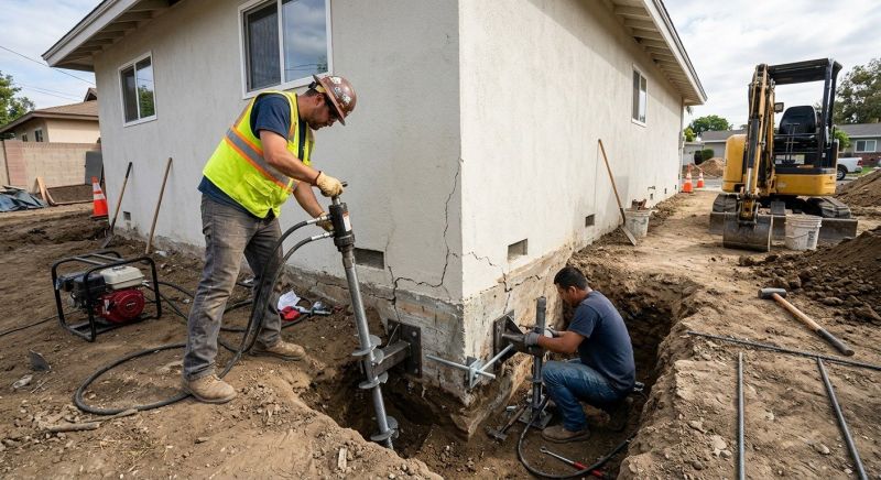 Foundation Stabilizing in Bailey, CO