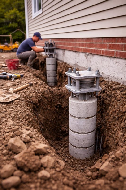 Helical Piers Installation in Golden, CO