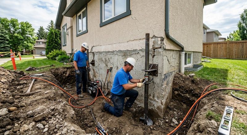 Helical Piers Installation in Golden, CO