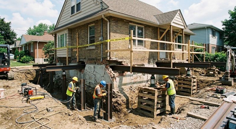 House Foundation Repair in Douglas County, CO