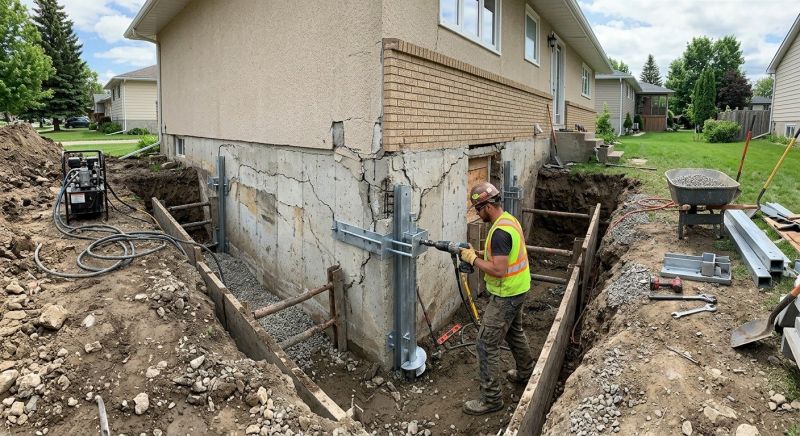 House Foundation Repair in Lafayette, CO