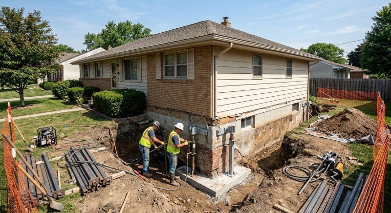House Underpinning in Golden, CO