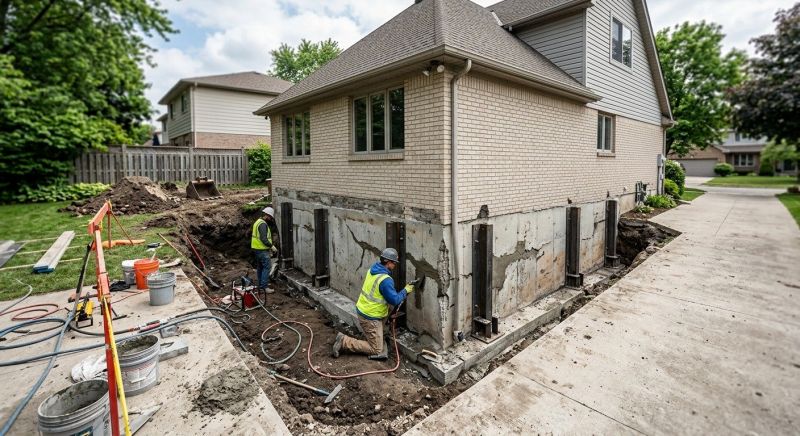 Sinking Foundation Repair in Jefferson County, CO