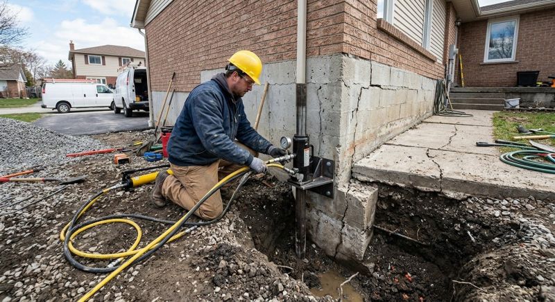 Sinking Foundation Repair in Jefferson County, CO