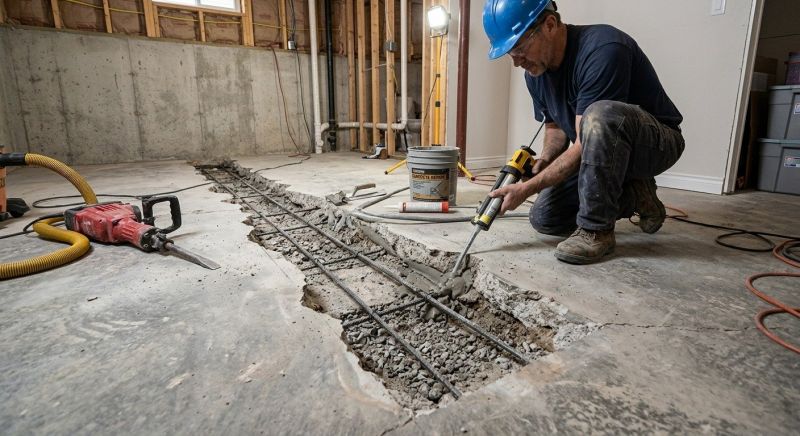 Slab Foundation Repair in Golden, CO